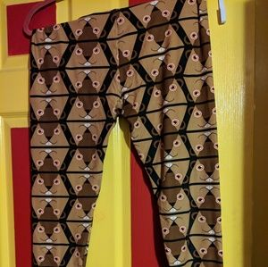 Tall and curvy EUC Groundhog leggings LuLaRoe